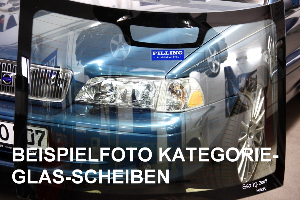 Seitenscheibe ( Laderaum, links ) für Volvo V70 + XC70 (1997-2000) PN 9169563